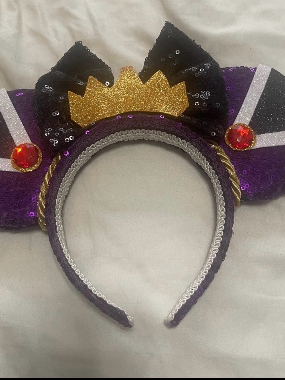 Disney Inspired evil queen ear headband